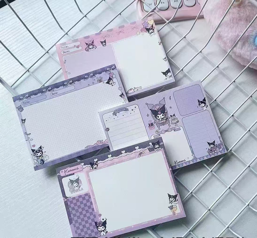 A10 sticky notes